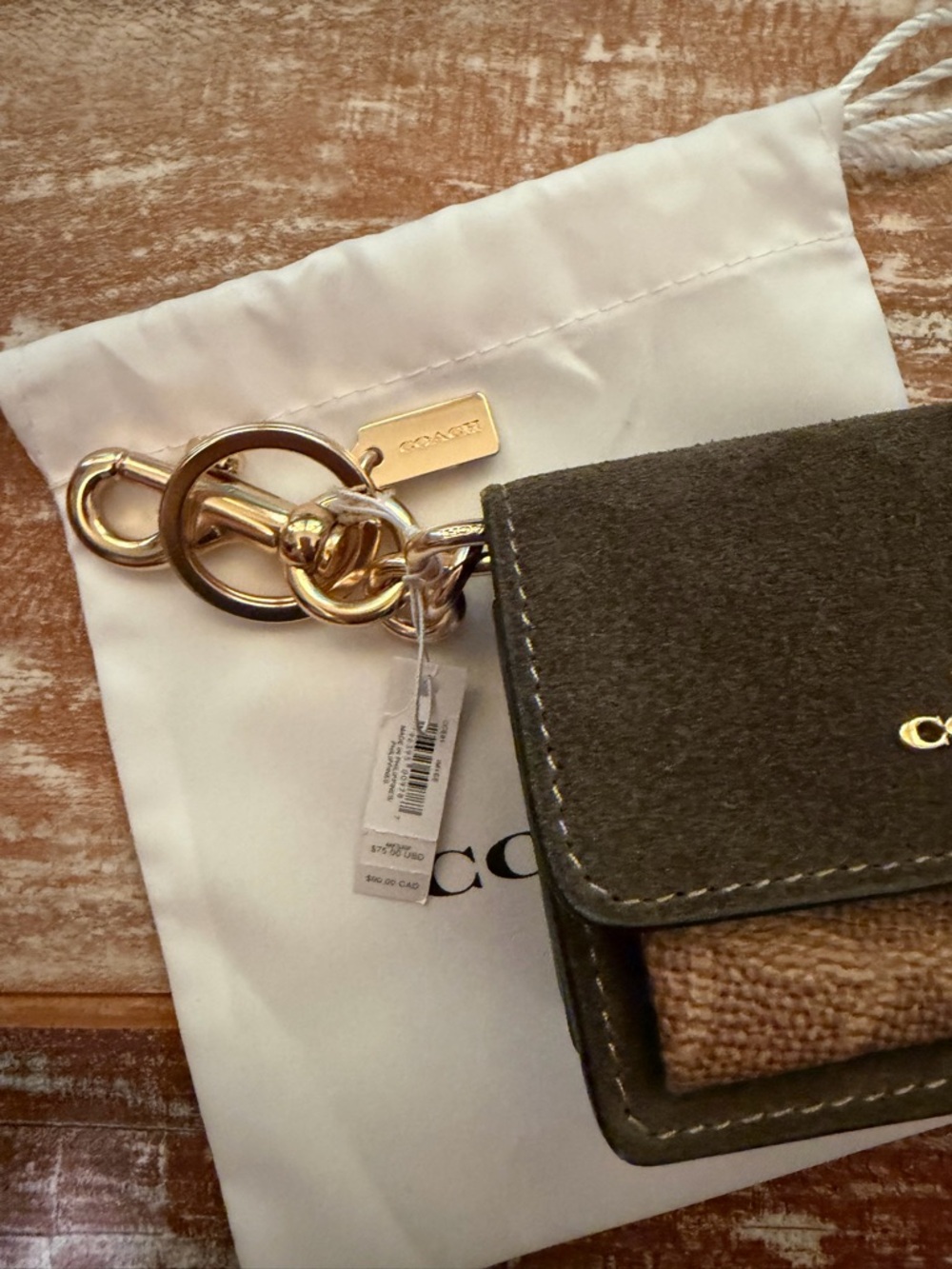 Coach Mini Klare Bag Charm - Picture 5 of 7